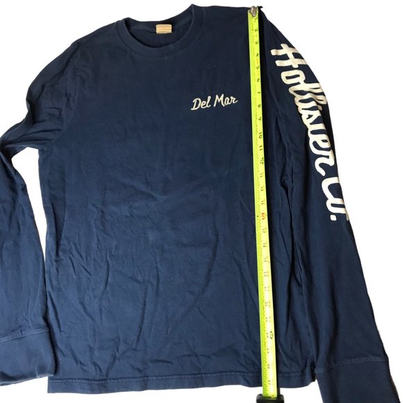 HOLLISTER CO Del Mar Pullover Long Sleeve. Dark Blue. Crewneck Size XL - Picture 6 of 8